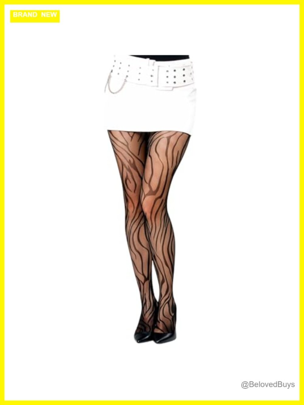 Millennials In Motion Sheer Elegance Patterned Tights
